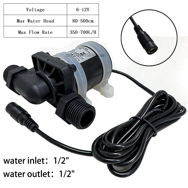 Water Pump Submersible Mini - Бесщеточный Водяной мини-насос, IP68, 12 В,