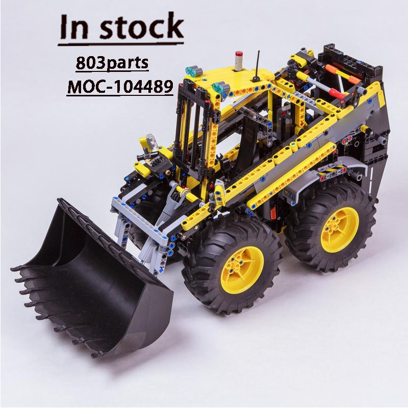 Urban Farming Is - Конструктор MOC-104489 «Городская ферма: Сельскохозяйственный мини-погрузчик»,
