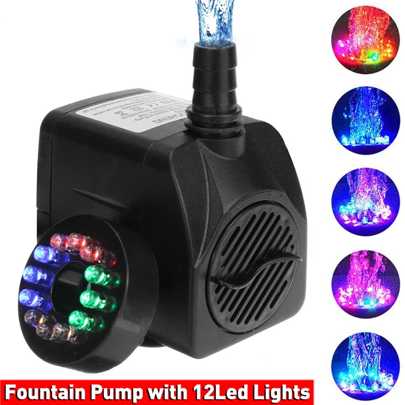 Water Pump Submersible Mini - Портативный ультратихий погружной насос для фонтана