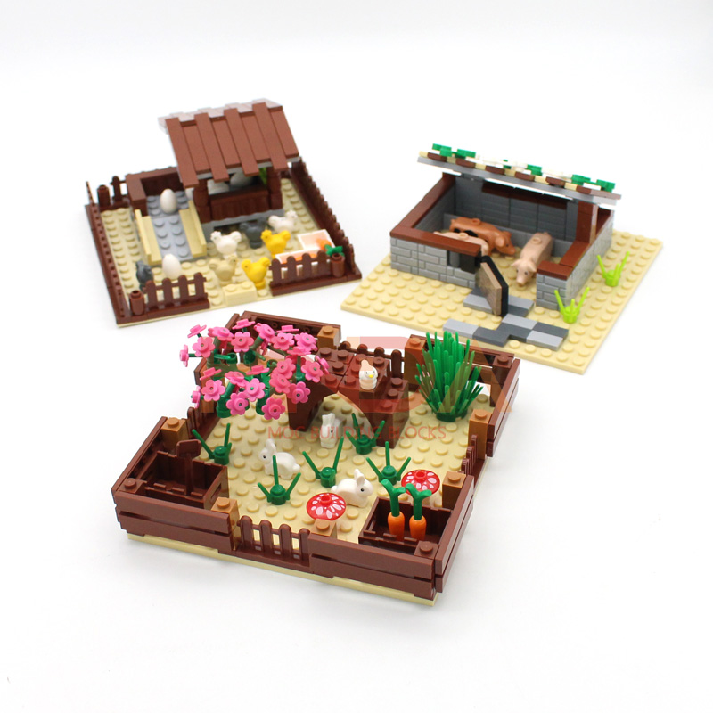 Urban Farming For Kids - Строительные блоки MOC Urban farm для