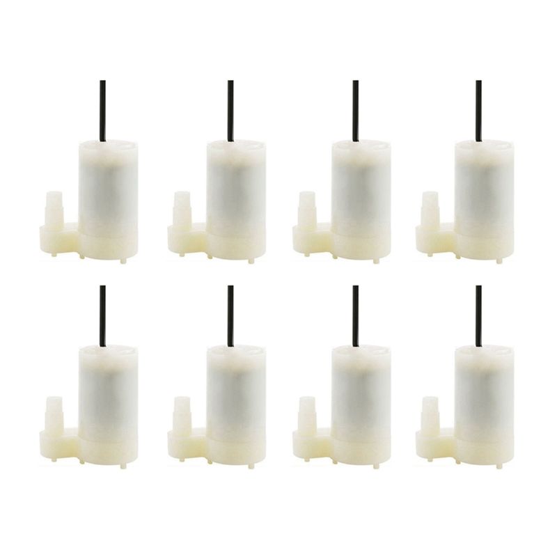 Water Pump Submersible Mini - Бесшумный мини-погружной насос HOT-8Pcs белого цвета