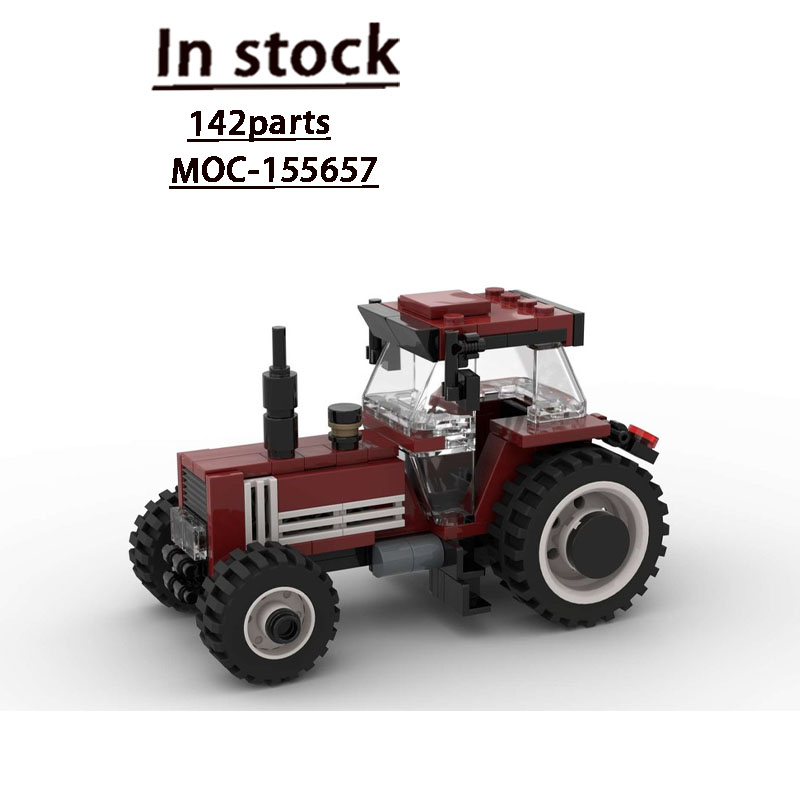 Urban Farming Is - Конструктор MOC-155657 «Городская ферма»: Ретро-трактор, 142