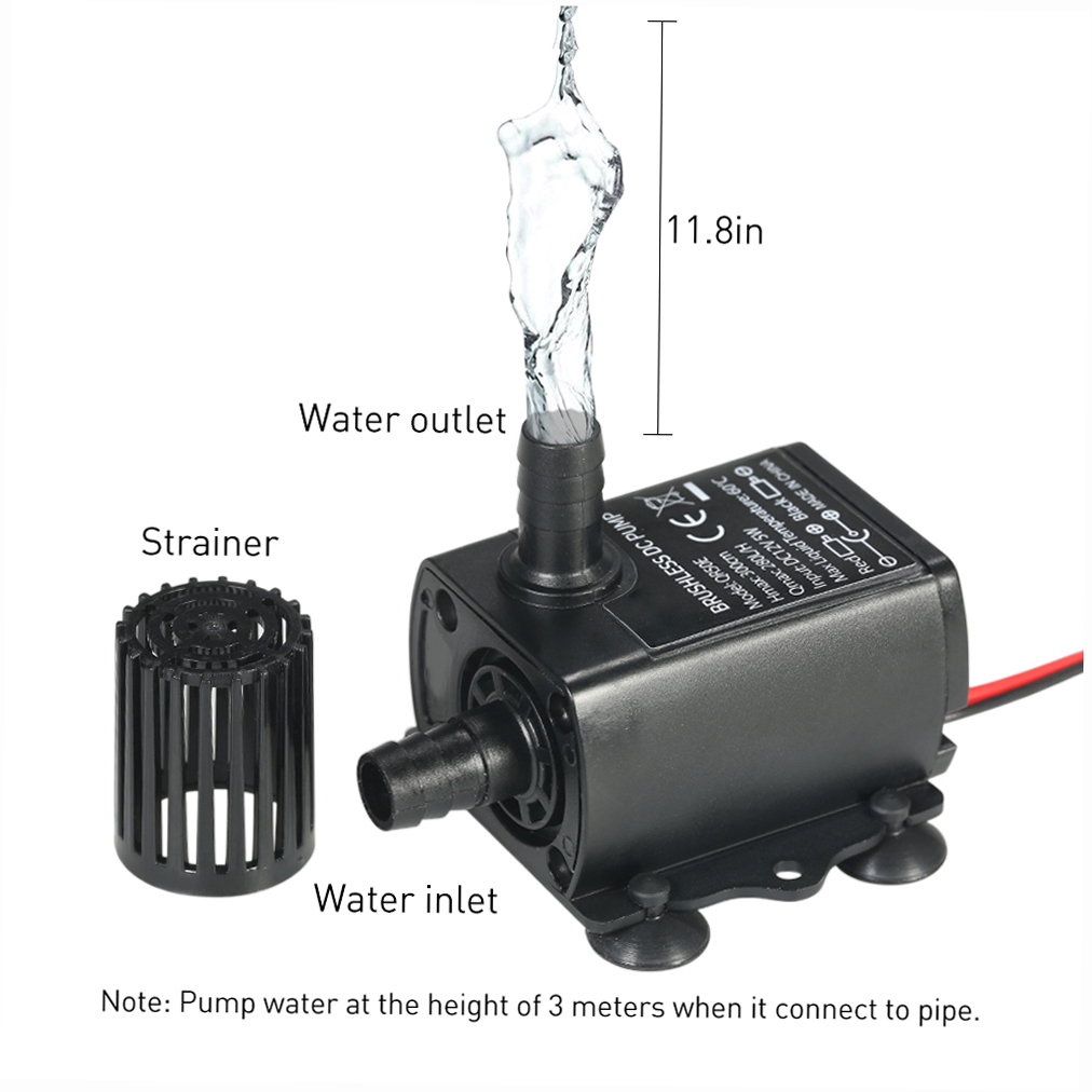 Ультра-тихий мини-USB DC5V 4,8 – обзор и цена Water Pump Submersible Mini